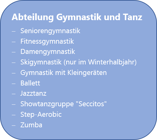 Sportangebot Gymnastik